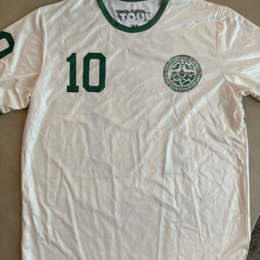Travis Scott Met Life Tour Soccer Tee NEW